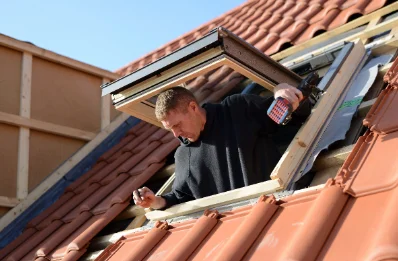 Pose de fenêtres de toit Velux à Broindon